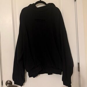 FEAR OF GOD Essentials Hoodie Black